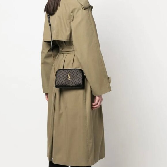 Yves Saint Laurent Gaby YSL Crossbody Bag in Quilted Leather - Picture 9 of 10